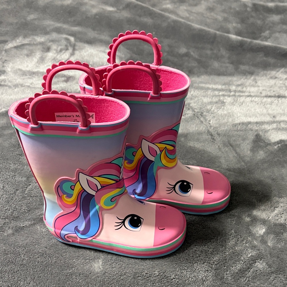 Colorful Unicorn Kids Boots